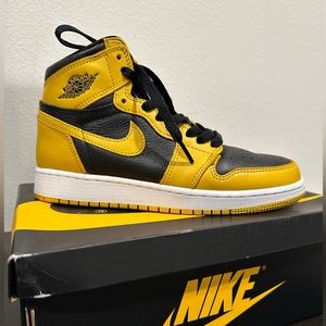 Jordan 1 Retro High OG Pollen white black